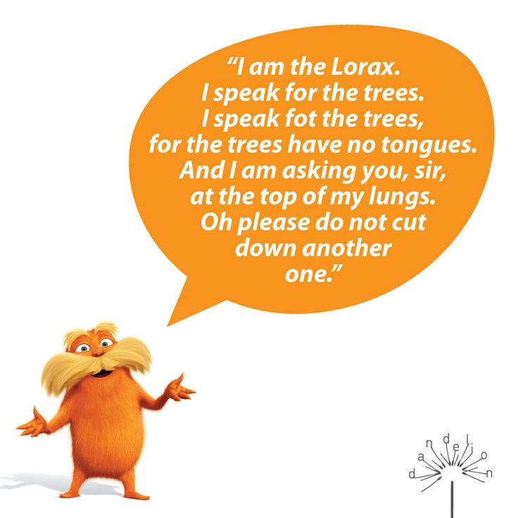 Thank you for speaking for the trees Richard. You remind me of someone! @KindlyLoudly