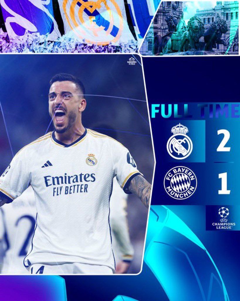 AlgorandBets's tweet photo. Felicitaciones al Real Madrid for reaching the #UCL final
#RMAFCB || #algobets https://t.co/pJfopOsaBw