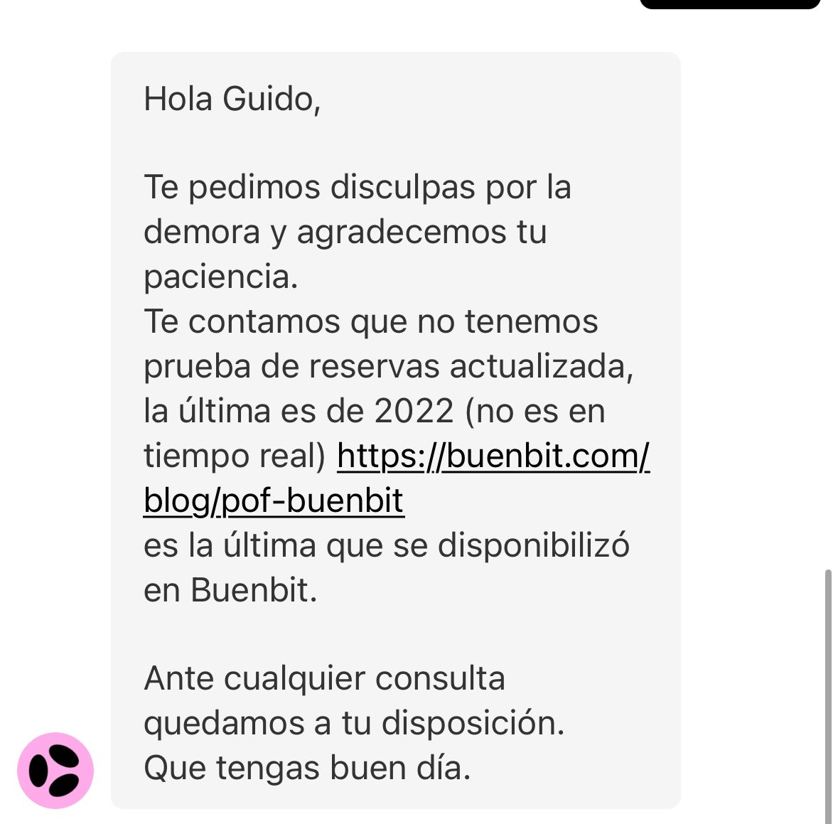 Tranqui esto de <a href="/buenbit/">Buenbit</a>, no dan prueba de reservas desde 2022