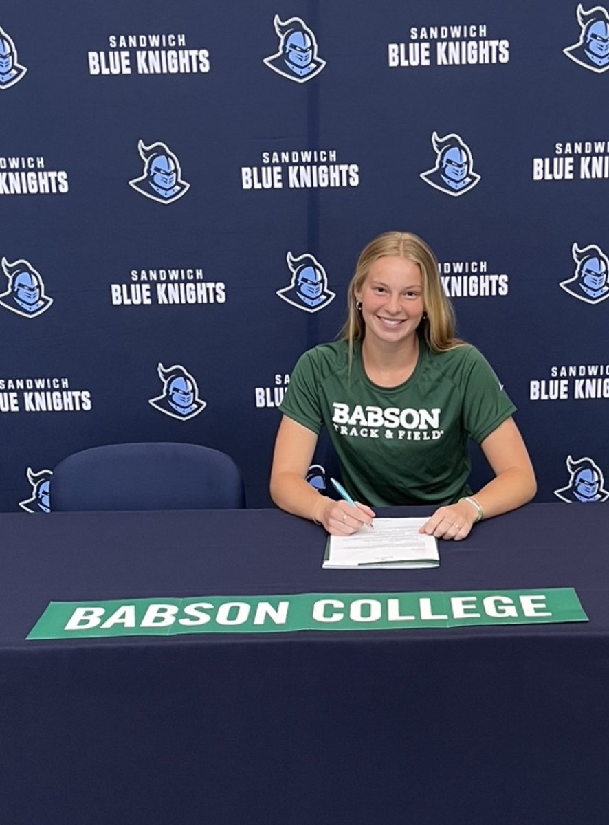 Congratulations to Brigid Kelly on continuing her athletic career running track at Babson College #BKP