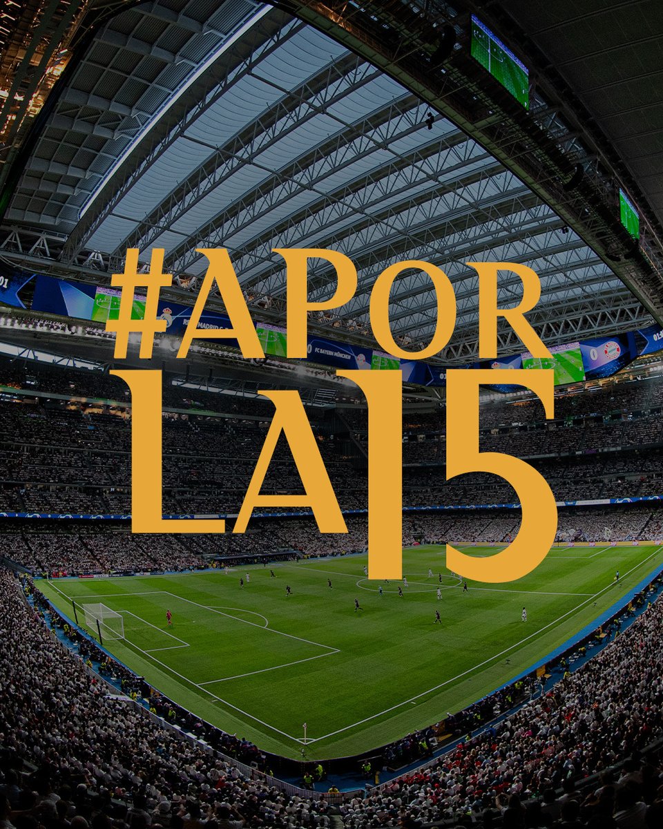 1️⃣5️⃣ VAMO ATRÁS DELA!
#APorLa15