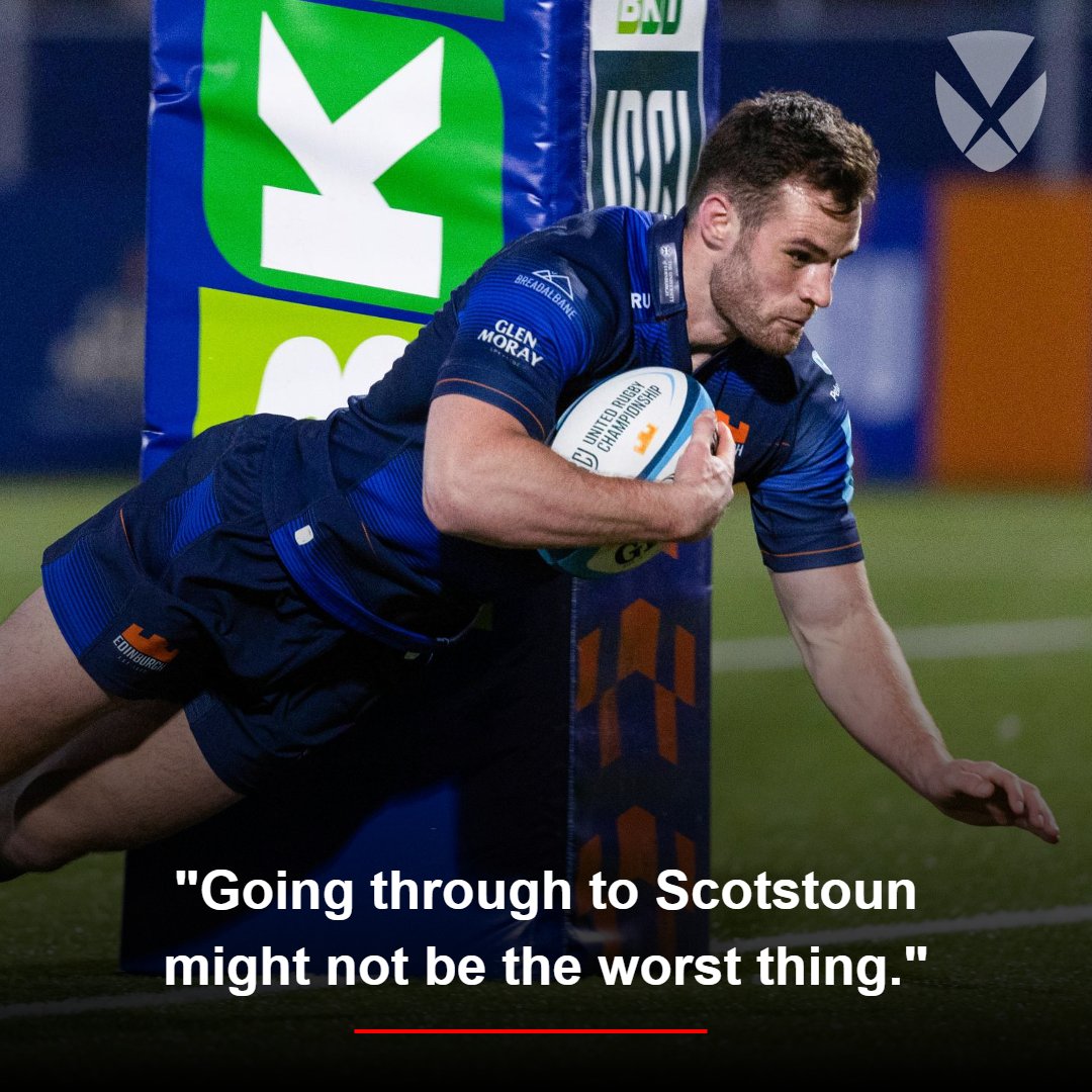 Matt Currie has suggested Edinburgh would fancy a crack at Glasgow Warriors in the play-offs 👀 He's also explained why Edinburgh aren't frustrated by their bonus point struggles 😟 Full story👉shorturl.at/ksL47