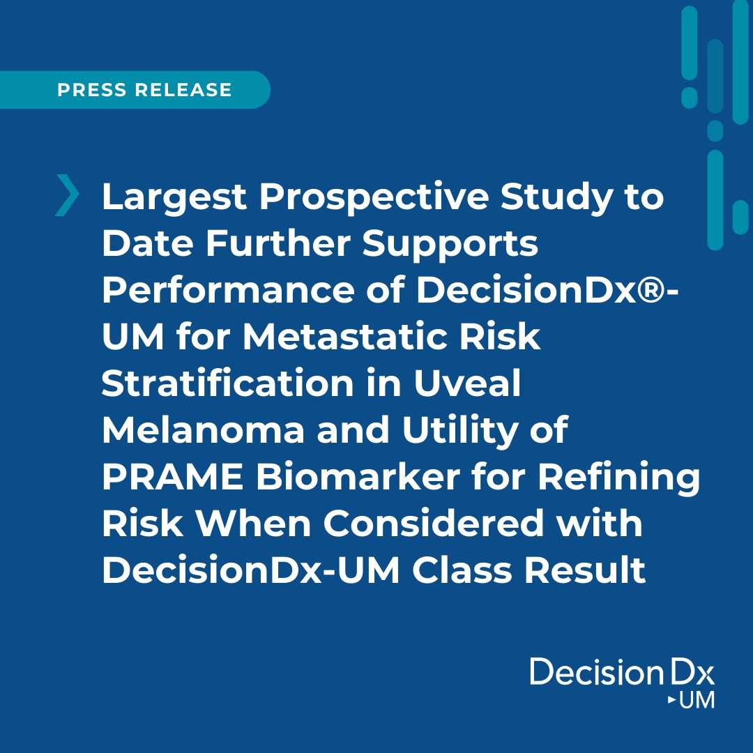 NEW DATA: Oral presentation at the Association for Research in Vision and Ophthalmology (ARVO) Annual Meeting shares ground-breaking findings from the ongoing Collaborative Ocular Oncology Group (COOG) study 2 (COOG2) of patients with uveal melanoma. hubs.la/Q02wBYBz0