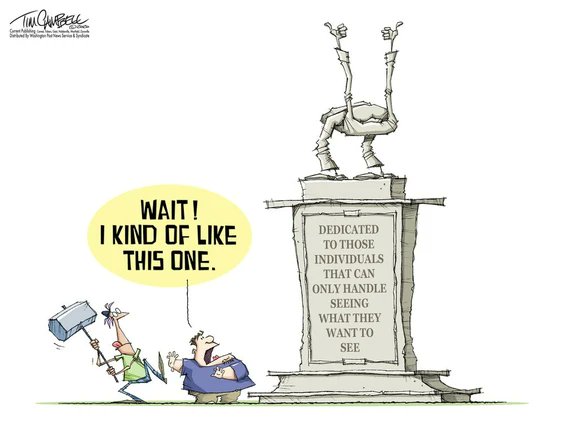 Haha, good one from the Ottawa Citizen. Can you think of any other kind of monument that radical activists WOULDN'T want to tear down? @AristotleFdn