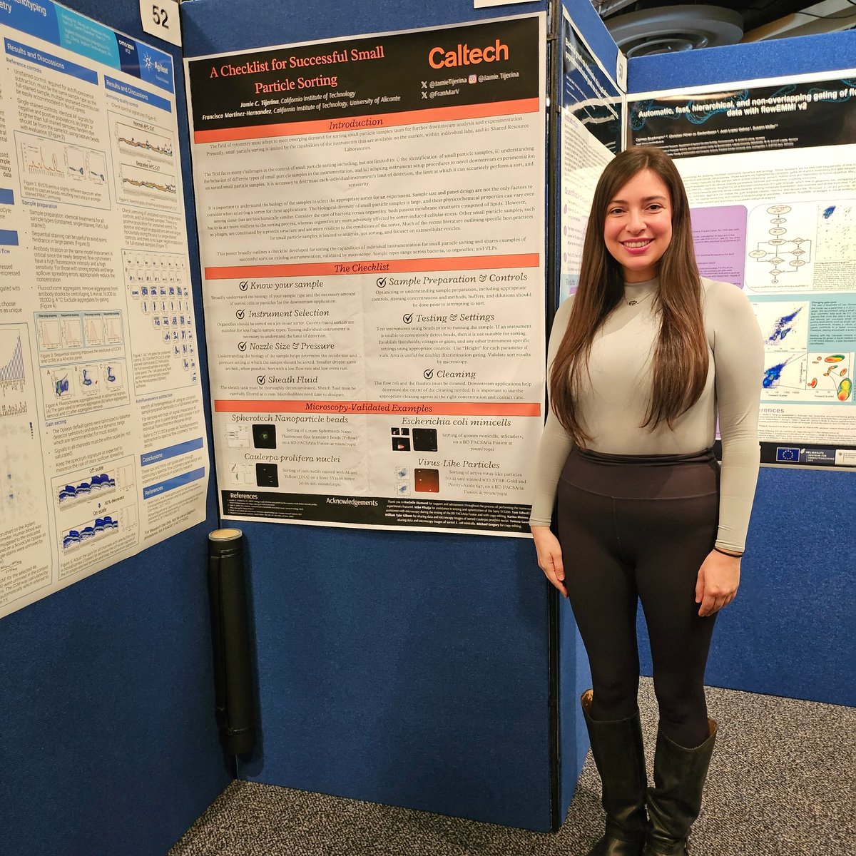 Caltech Flow Cytometry Facility (@caltechcyto) on Twitter photo Representing at <a href="/ISAC_CYTO/">ISAC</a> 2024. Mike worked on the SRL Recognition Program & presented facilities with their awards. Jamie presented a poster about small particle sorting, co-authored with Fran from the Orphan Lab, and she won travel awards from <a href="/CYTOwomen/">ISAC CYTO Women</a> & <a href="/BioLegend/">BioLegend from Revvity</a> Representing at <a href="/ISAC_CYTO/">ISAC</a> 2024. Mike worked on the SRL Recognition Program & presented facilities with their awards. Jamie presented a poster about small particle sorting, co-authored with Fran from the Orphan Lab, and she won travel awards from <a href="/CYTOwomen/">ISAC CYTO Women</a> & <a href="/BioLegend/">BioLegend from Revvity</a>