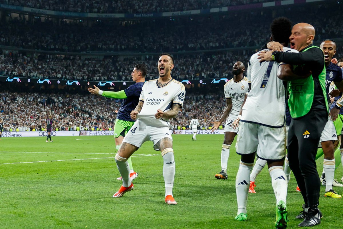Un 20 de mayo de 2022 Joselu acudió a París para ver la final de Champions como un aficionado más del club blanco. Dos años después ha sido él quien ha mandado al Real Madrid a la final de Wembley con su doblete en cinco minutos. El fútbol y sus historias. Una vez más.