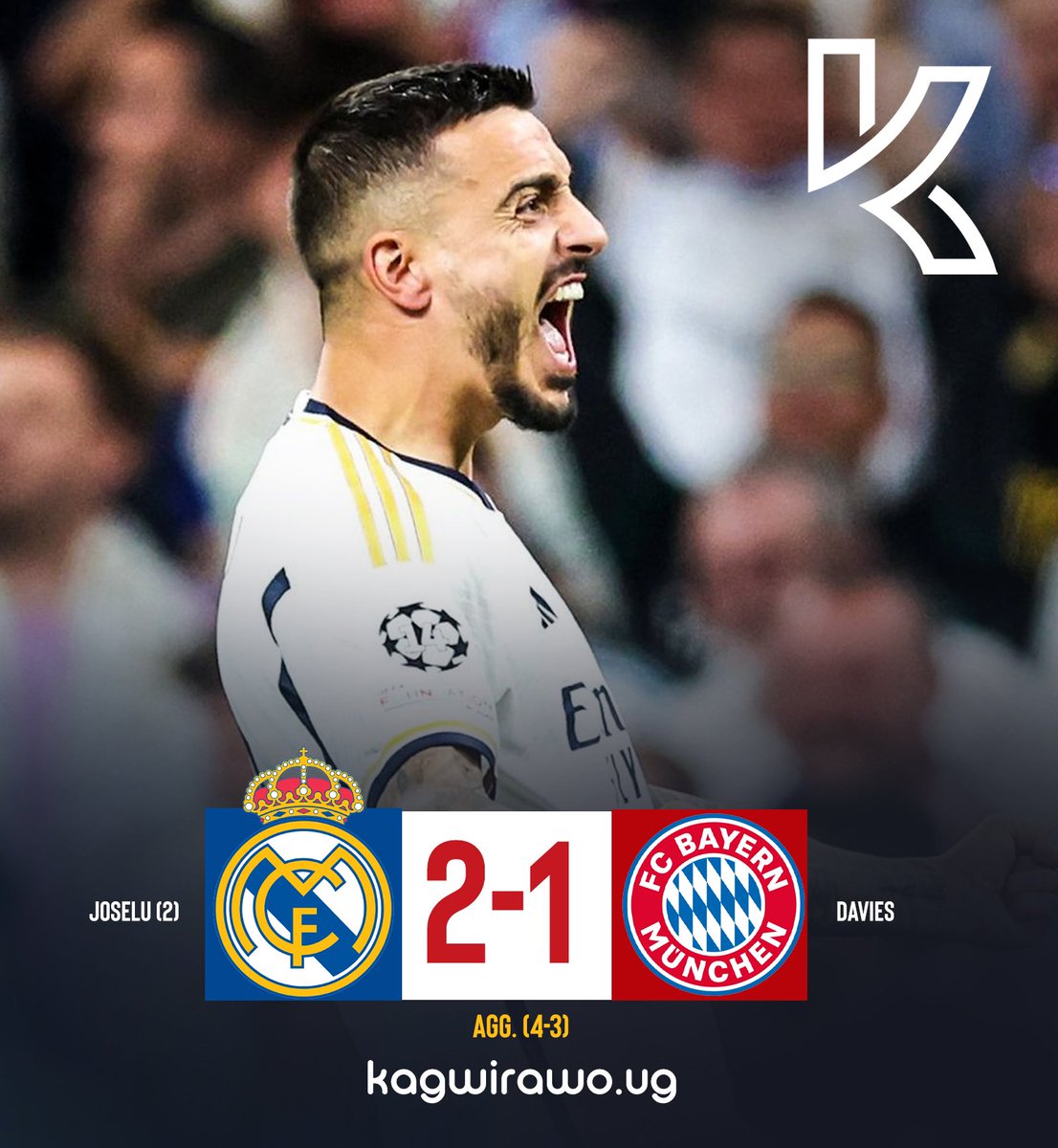 Madrid are through to the #UCL finals