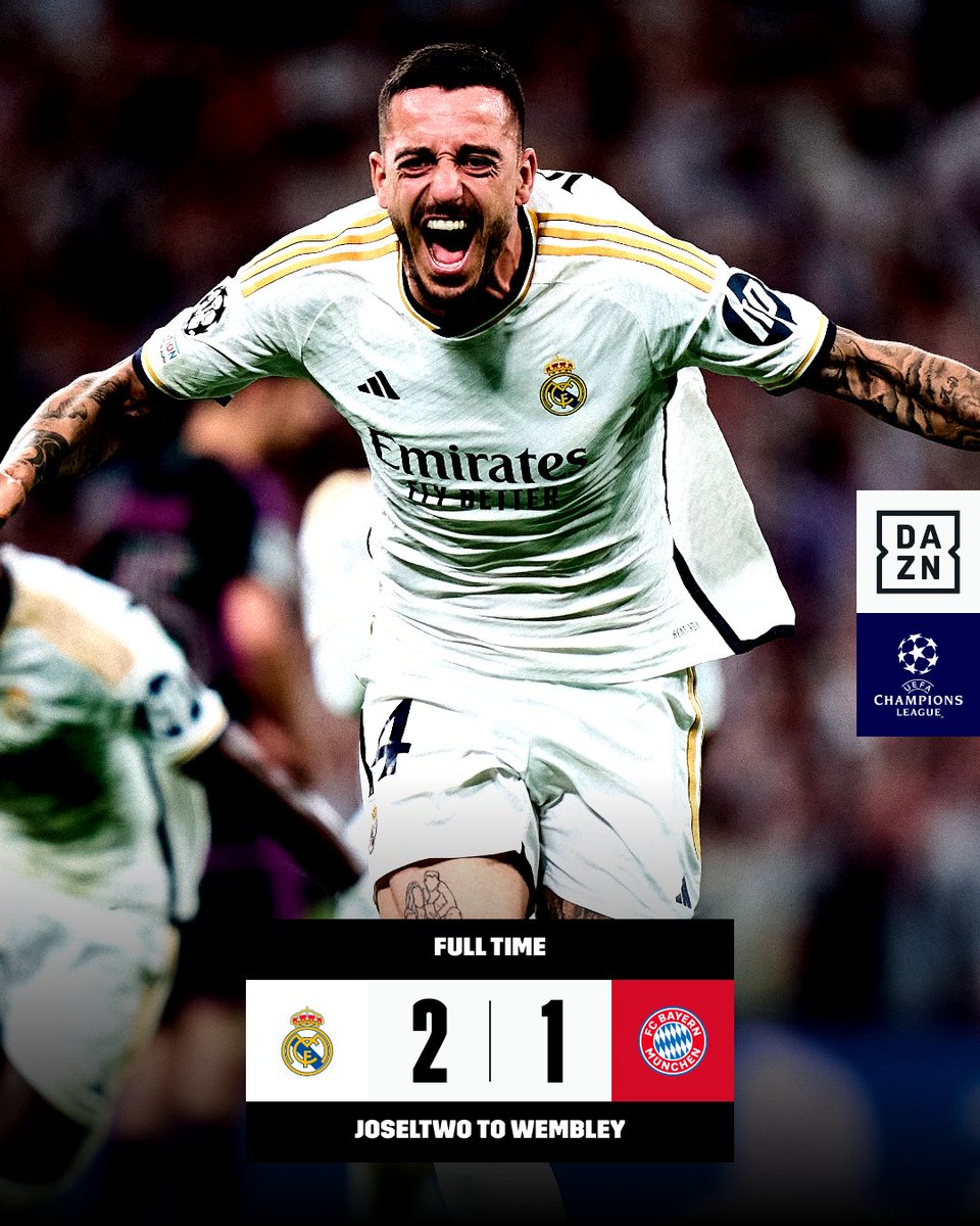 REAL MADRID ARE ENROUTE TO A #UCL FINAL!!! 👏🔥