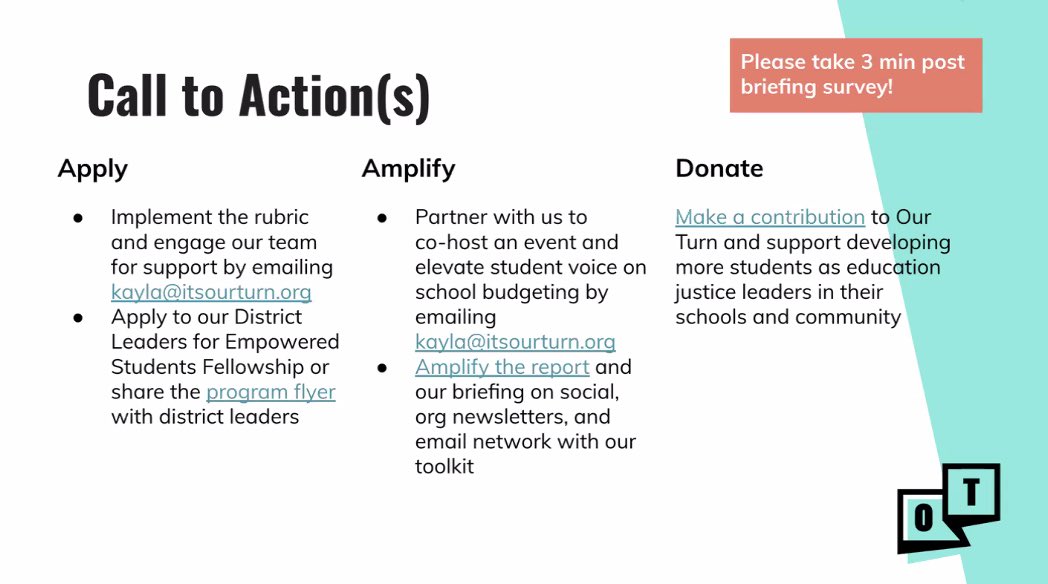 pascaledsmall's tweet image. Had the opportunity to hear from amazing youth activist with @OurTurnNatl and @WeAreEdLoC on how to involve students in meaningful ways to shape quality public education systems. Across the country we need to bet on young people. #StudentVoice #WeAreEdLoC @NationalParents 🙌🏽