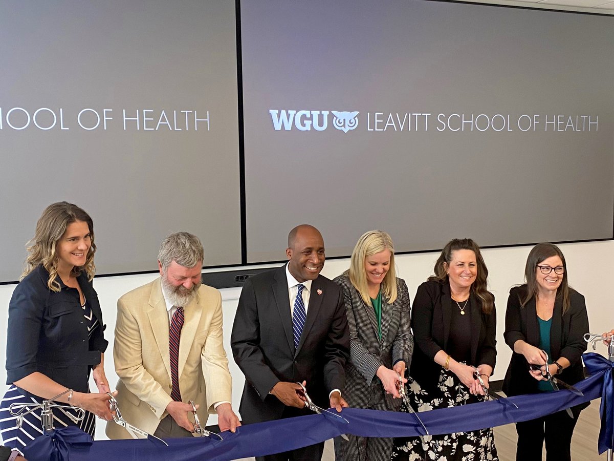 Today we celebrated the opening of <a href="/wgu/">Western Governors U.</a>'s new nursing simulation &amp; learning laboratory right here in Platte County! This facility will provide high-quality, clinical nursing education. 

For more information on this lab, read the press release here: bit.ly/3y7SZai