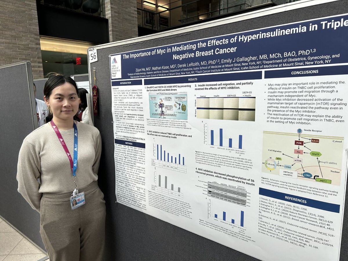Congratulations to our exceptionally talented trainees and faculty for their outstanding and engaging poster presentations during the @DOMSinaiNYC Research Day. Your dedication to advancing medical research is beyond inspiring. #Medicine #Research #WeFindAWay