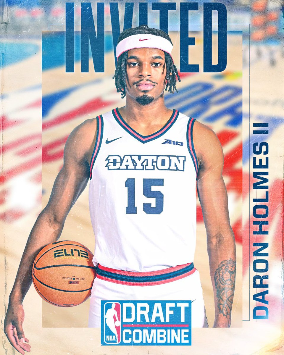 Congrats @DaRonagon on being officially invited to the 2024 @NBADraft Combine ✈️🏀 #GoFlyers