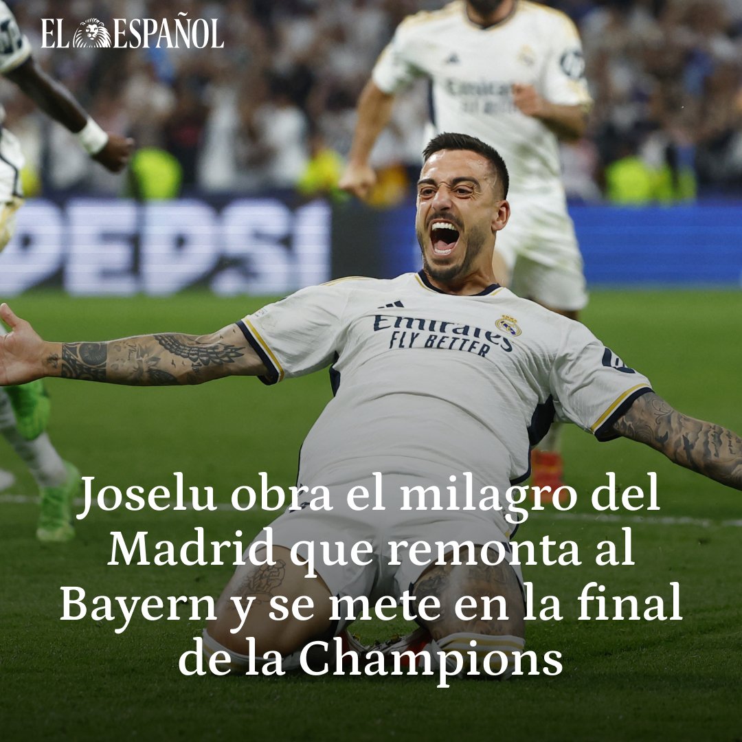 ⚽ Noche mágica en el Santiago Bernabéu El Real Madrid nunca se rinde y buscará La Decimoquinta el próximo 1 de junio en Wembley
