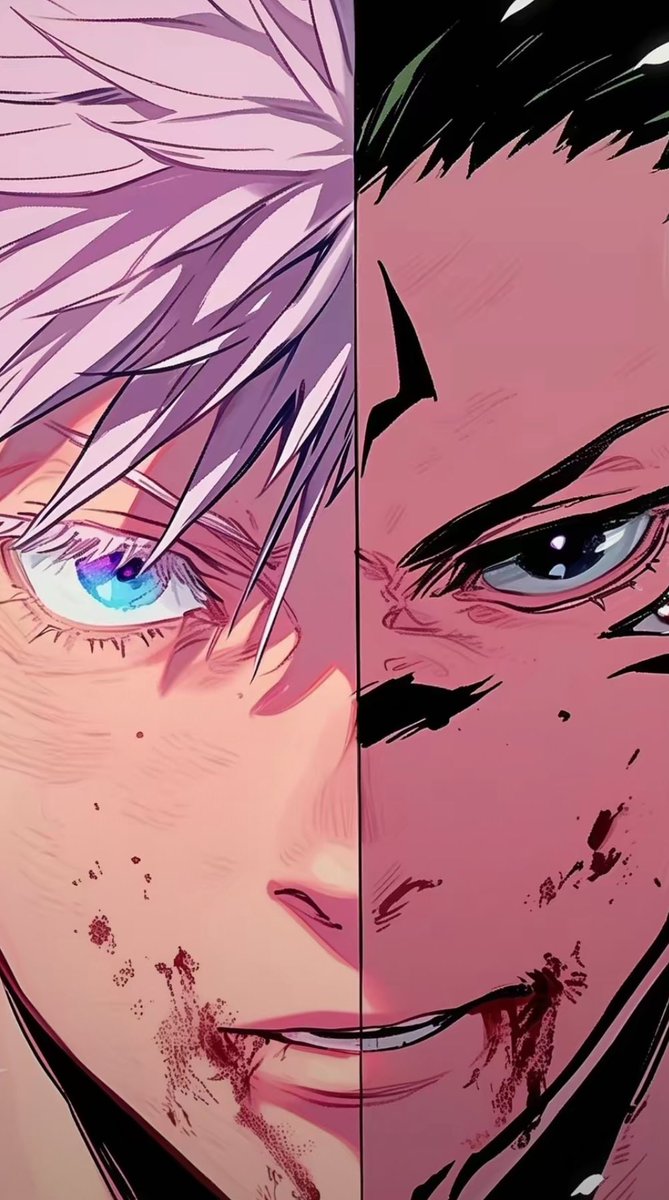 GojoUnhinged's tweet image. The ultimates 

#JujustuKaisen #anime #jujutsukaisenfanart #satorugojo #sukuna