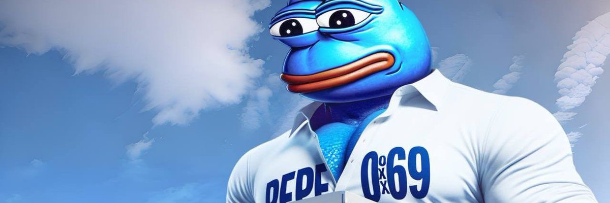 @Solana_Emperor $Pepe Pepe Ox69 Blue Based AIPowered