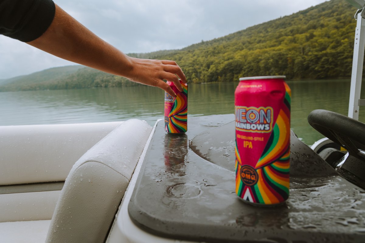 Cheers to Neon Rainbows, and the return of boat season on the horizon. 🍻