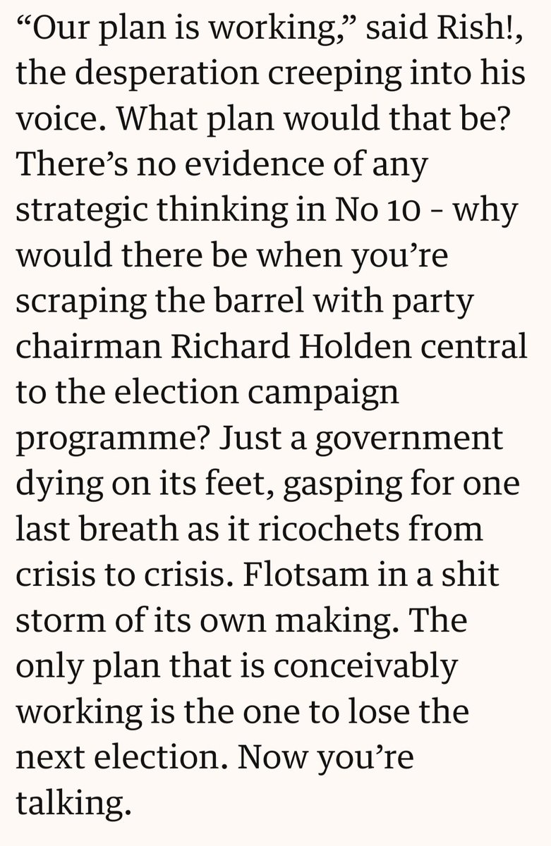 The Plan..the plan.. remember we have a plan...the ONLY plan the tories have is to strip away more of our rights, pillage as much money they can and cause as much chaos for the nxt government..pathetic let's get #ToriesOut672     
#GeneralElectionNow #JackanoryTorys 
#Bregret