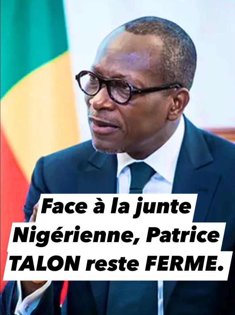 🚨🇧🇯Patrice Talon : « Si demain les autorités nigériennes décident de collaborer avec le Bénin de manière formelle, les bateaux viendront charger ; mais pas dans un environnement informel et dans une adversité qui ne se justifie point ». #Niger #Bénin