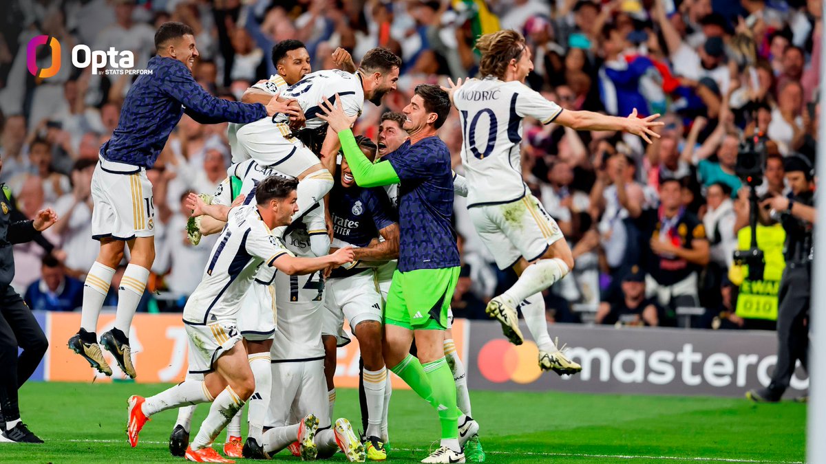 4 - Real Madrid bu sezon Şampiyonlar Ligi’nde ilk golü yediği maçlarda dört galibiyet aldı. Turnuvada bir sezonda daha yüksek sayıya ulaşan son takım, şampiyon olduğu 2016/17’de 1-0 geri düştüğü karşılaşmaların beşini kazanıp mutlu sona ulaşan Real Madrid. Büyüklük.