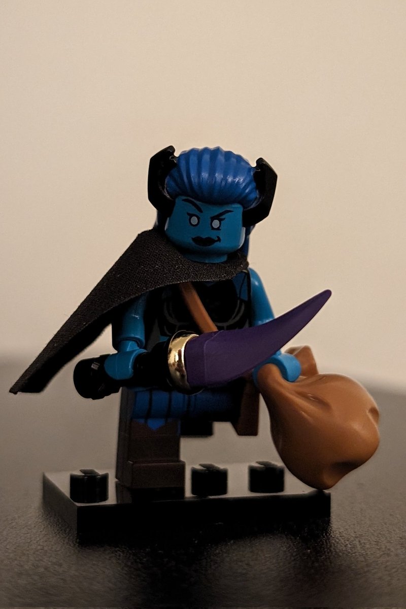 Disciple of Demogorgon & Tiefling Rogue! #afol #lego #legodnd #legodungeonsanddragons #legominifigures