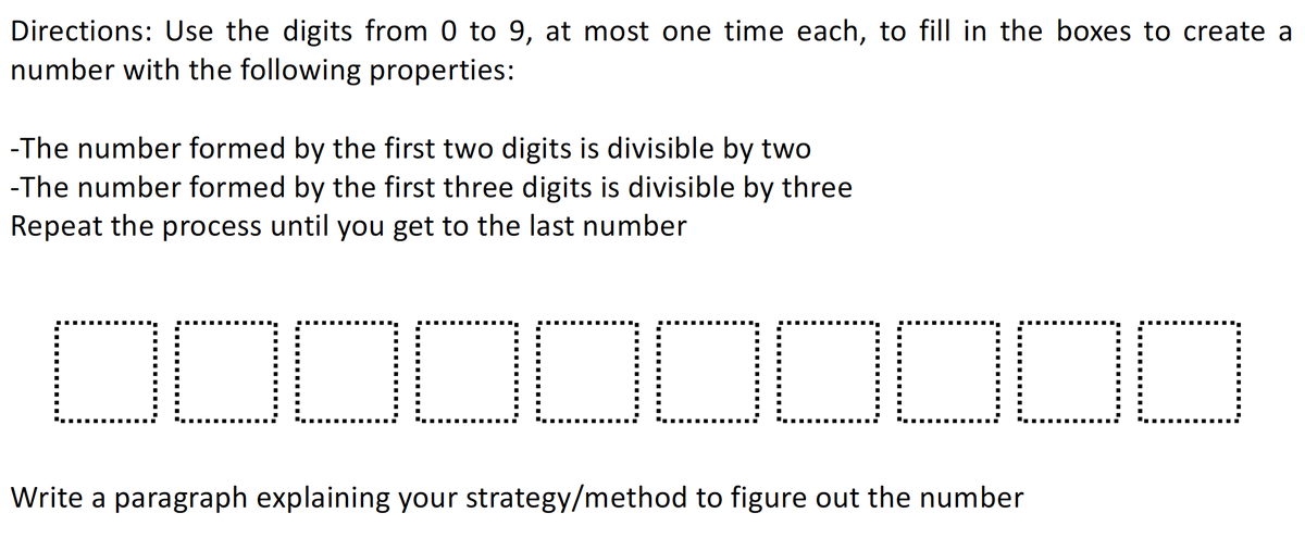 🚨Attention #MTBoS, are you looking for an engaging non-curricular thinking task❓#MathPlay🧮 Check out this #OpenMiddle problem. How many numbers have this property?🤔➗🔢@Daily_Epsilon #ITeachMath #DailyMaths #MathIsFun #MathChat #STEM