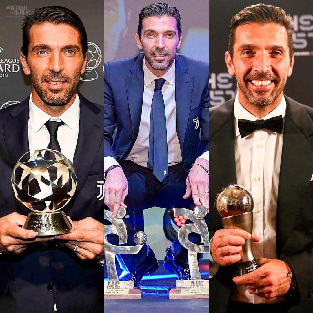 Gianluigi Buffon (39 years old) in 2017:

- Best goalkeeper in Italy
- Best goalkeeper in Europe
- Best goalkeeper in the world

The GOAT.. Period.