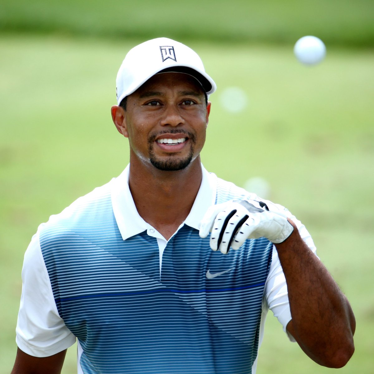 Tiger’s goatee might be a Valhalla thing (Today vs. 2014)