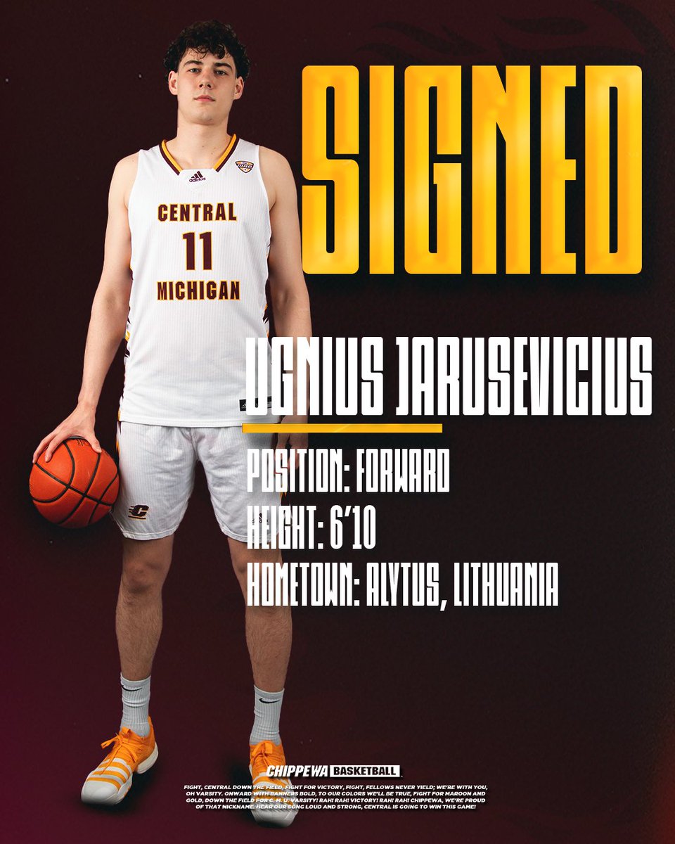 🏀 Via Alytus, Lithuania, Welcome Home, Ugnius Jarusevicius! 📰 bit.ly/3WyTuEd #FireUpChips 🔥 ⬆️🏀