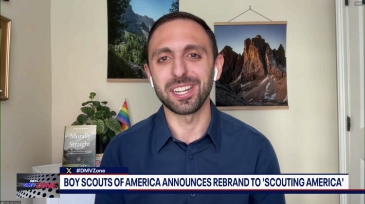What a joy to join @fox5dc and @MarinaMarraco this afternoon to chat about the Boy Scouts rebrand to Scouting America. My first (!!) live TV interview was an absolute blast.