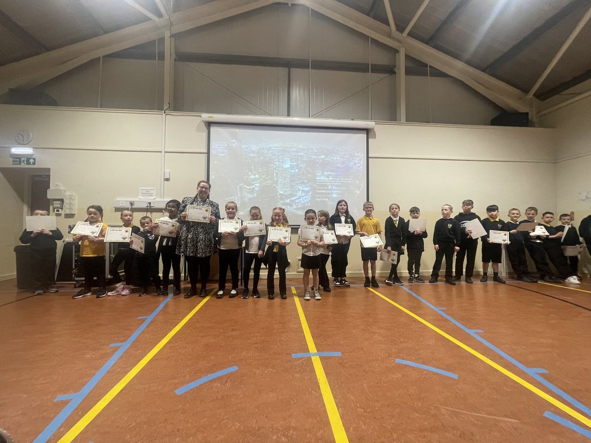 We celebrated success in assembly today. Look how many certificates were issued today, even Miss Ferguson got one. #celebratingsuccess #confidentindividuals #beethebestyoucanbee
@carronshoreps