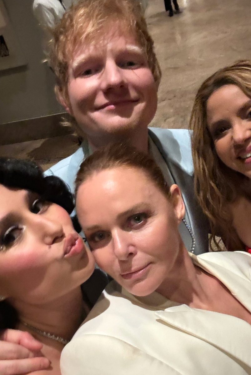 Shakira, Ed Sheeran, Raye e Stella McCartney no #MetGala.