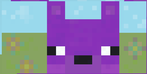 KitTheTiredKat's tweet photo. I am obsessed with the Little Guy's on Magic Island in #ShelterMC, so have a Little Guy, painted in Minecraft #digitalart #minecraftart #cosmicfox https://t.co/OqedoVAN5f