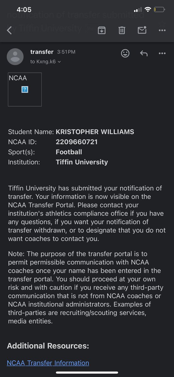 Everyone’s journey is different and will never be easy. Adversity will always be faced, but it can’t stop you. Huge thank you to everyone at Tiffin University and I’m glad for the connections that I made during my time. The journey continues… Recruitment Open…