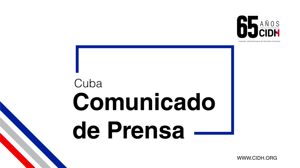 #CIDH da seguimiento a las #MedidasCautelares de José Daniel Ferrer García en #Cuba.
#DerechosHumanos 👉🏽 bit.ly/4doRtAy