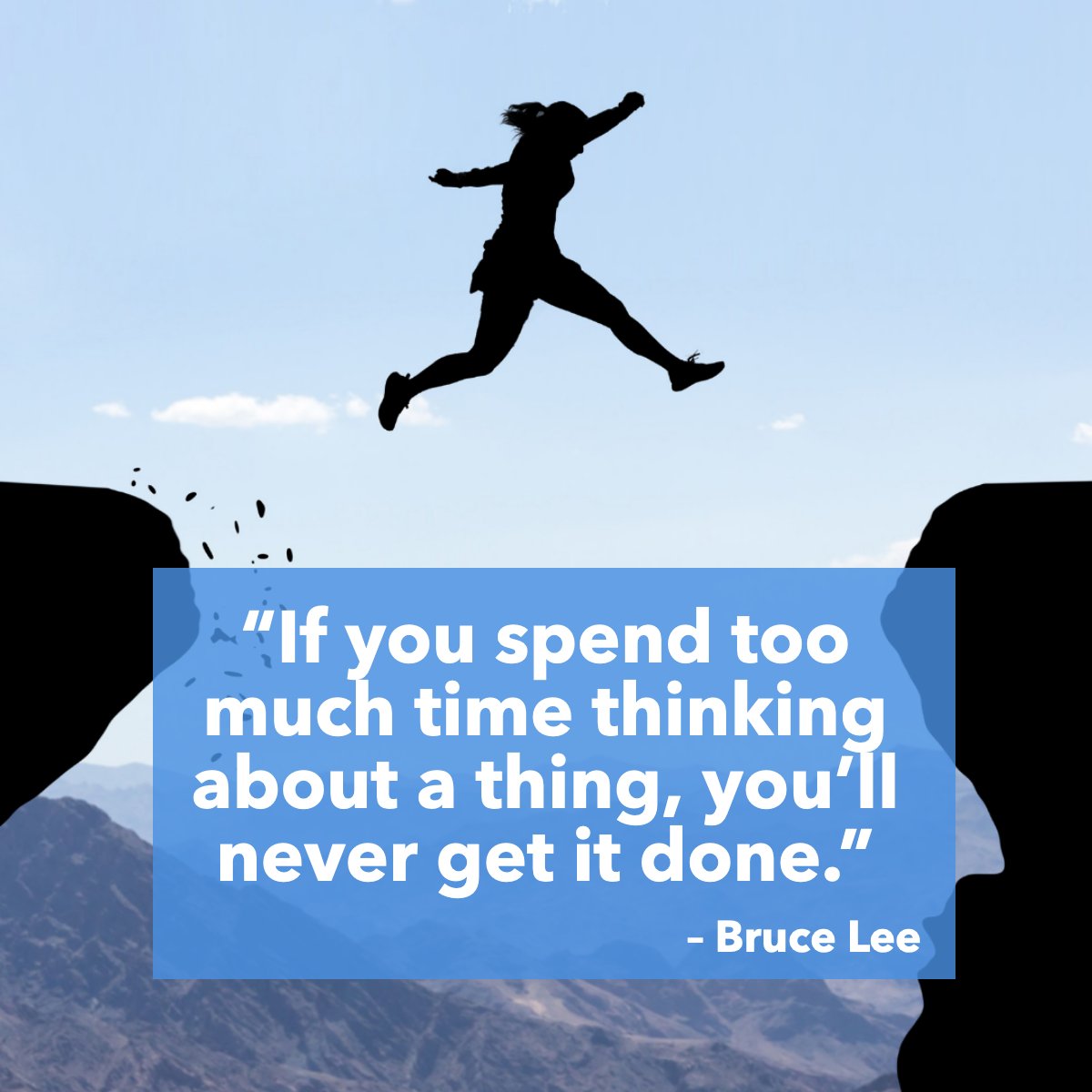 Don't waste your time overthinking!  ⏱😎

#overthinkingkills #overthinkingquotes #doneright