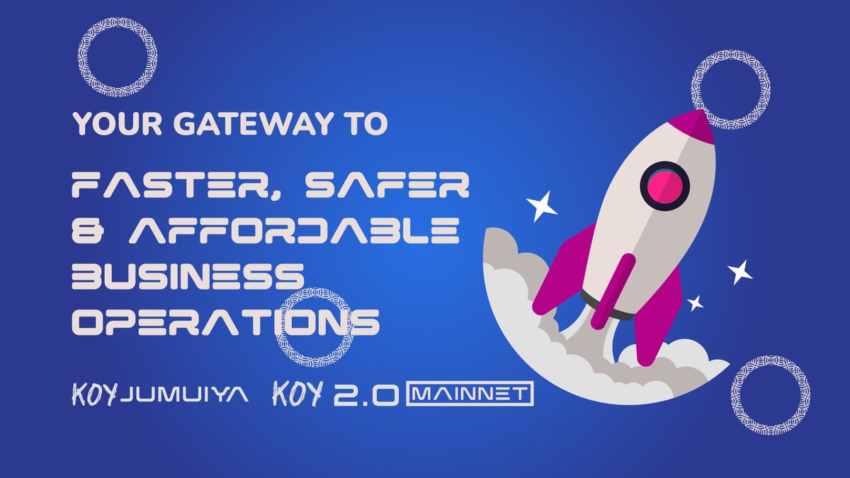 The KOY 2.0 Website is LIVE!!! Leverage the secure, immutable and scalable blockchain technology to decentralize your business🧵👇

koynetwork.io

#KOYv2 #KOYJumuiyaDAO #KOYJumuiya $KOYN
