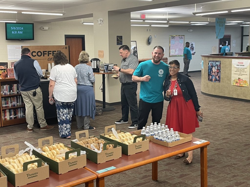 Piedmont Chapel you are the best! Thank you for treating our teachers to a well deserved breakfast!