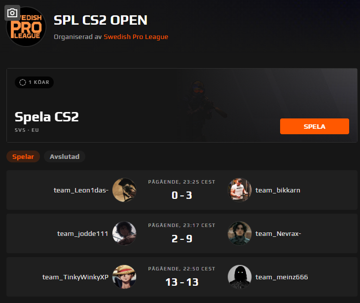 SPLCircuit's tweet image. Minifredag och 3 games igång, dags o kamma hem lite gear från @cherryxtrfy