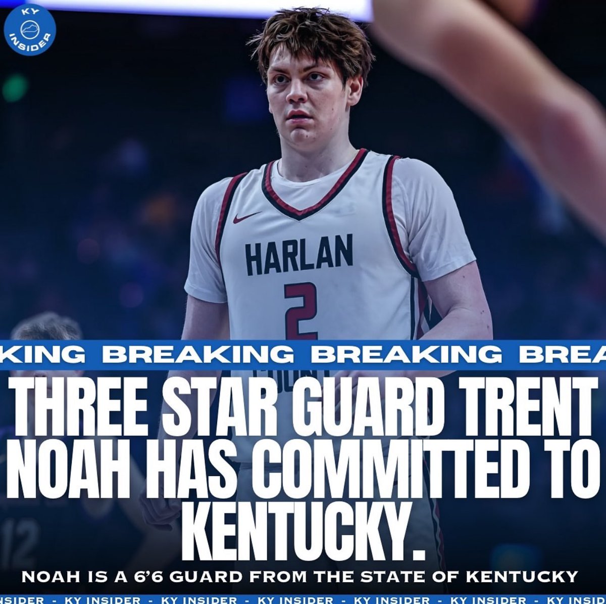 Trent Noah is a Kentucky Wildcat! Mark Pope talked about getting Kentucky’s best talent when he was first hired: “These young men that grow up in Kentucky, they bring a spirit to the team that cannot be fabricated or replaced. And it helps us to win, and we will continue to