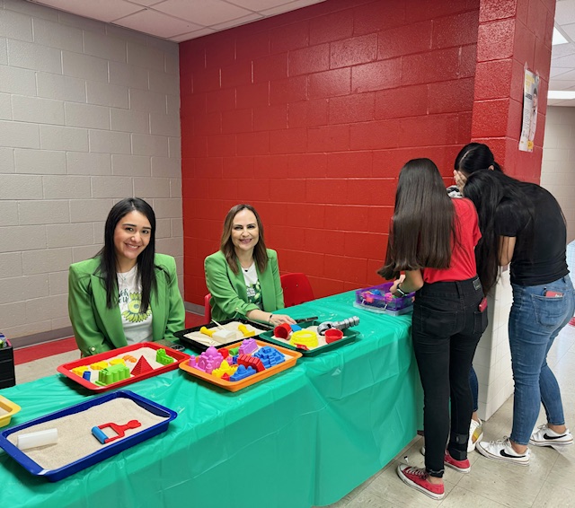 Roma High School's Counseling Team held an excellent event for Mental Health Awareness Day, helping students learn positive coping activities. Thanks for all you do! (Report courtesy Mara Garcia.)