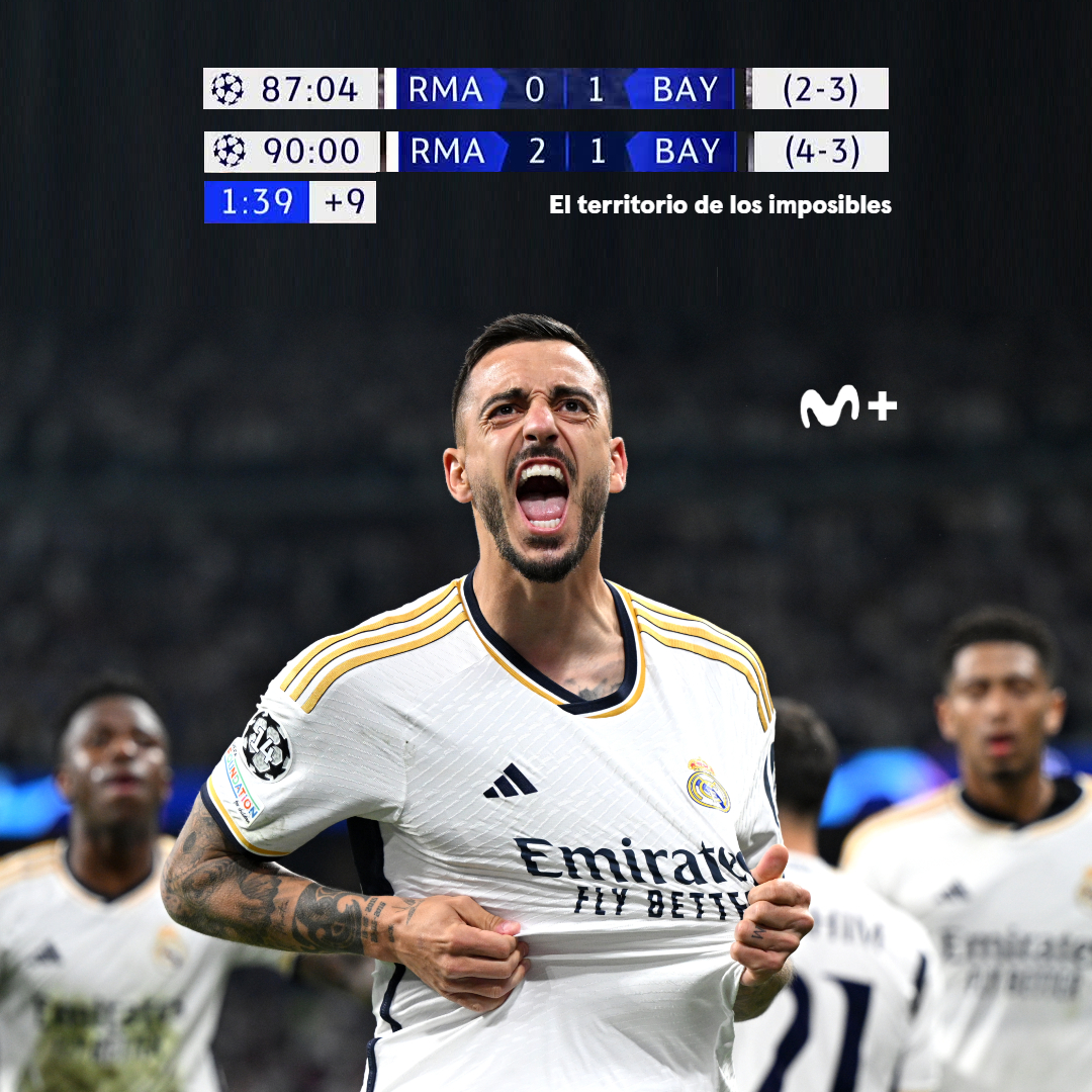 Lo que sólo pasa en el Santiago Bernabéu. 

#UCL #LaCasaDelFútbol