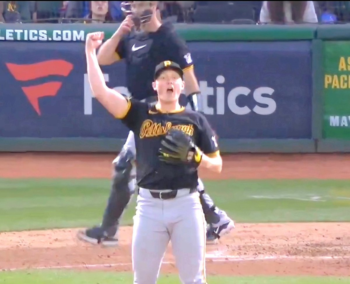 TheKoenekeHour's tweet photo. The Pirates are calling up #1 pick Paul Skenes.

All of Pittsburgh:

#LetsGoBucs https://t.co/iM7s9rNCv3