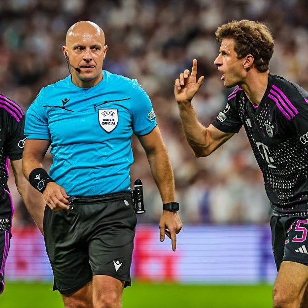 😡🗣️ Thomas Müller: 'Marciniak? He did not watch the video. He did not give himself the opportunity to look at it. 'It's really strange, in such a situation, to whistle so fast. This often happens here in Madrid.' 'I experienced this a few years ago, with two goals from…