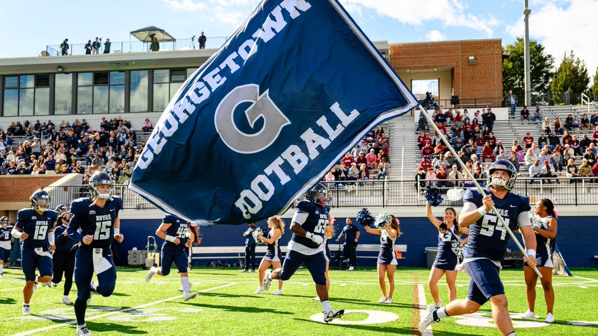 After a great talk with @Coach_SnyderGT I’m BLESSED to receive my 2nd Division 1 Offer to @HoyasFB #HoyaSaxa @coachkrd @CHSFOOTBALL10 @PitCentralHS @UglyTow
