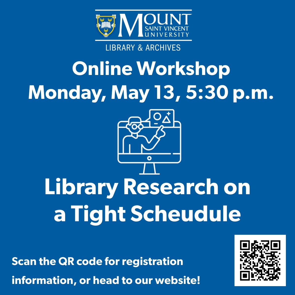 MSVU Library tweet media