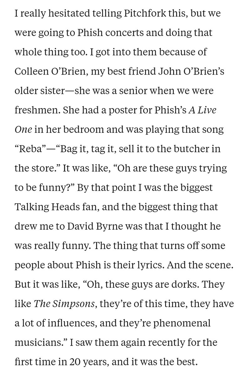 just remembered john mulaney is a phish fan, hell yeah