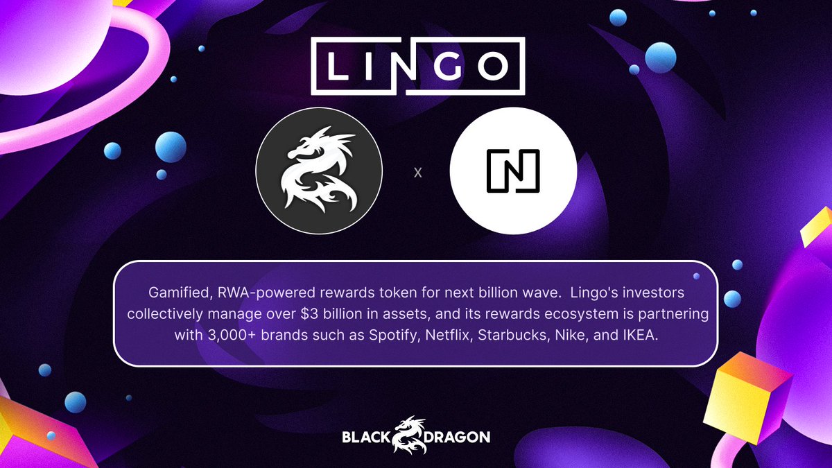 BlackDragon has made an investment in @Lingocoins!