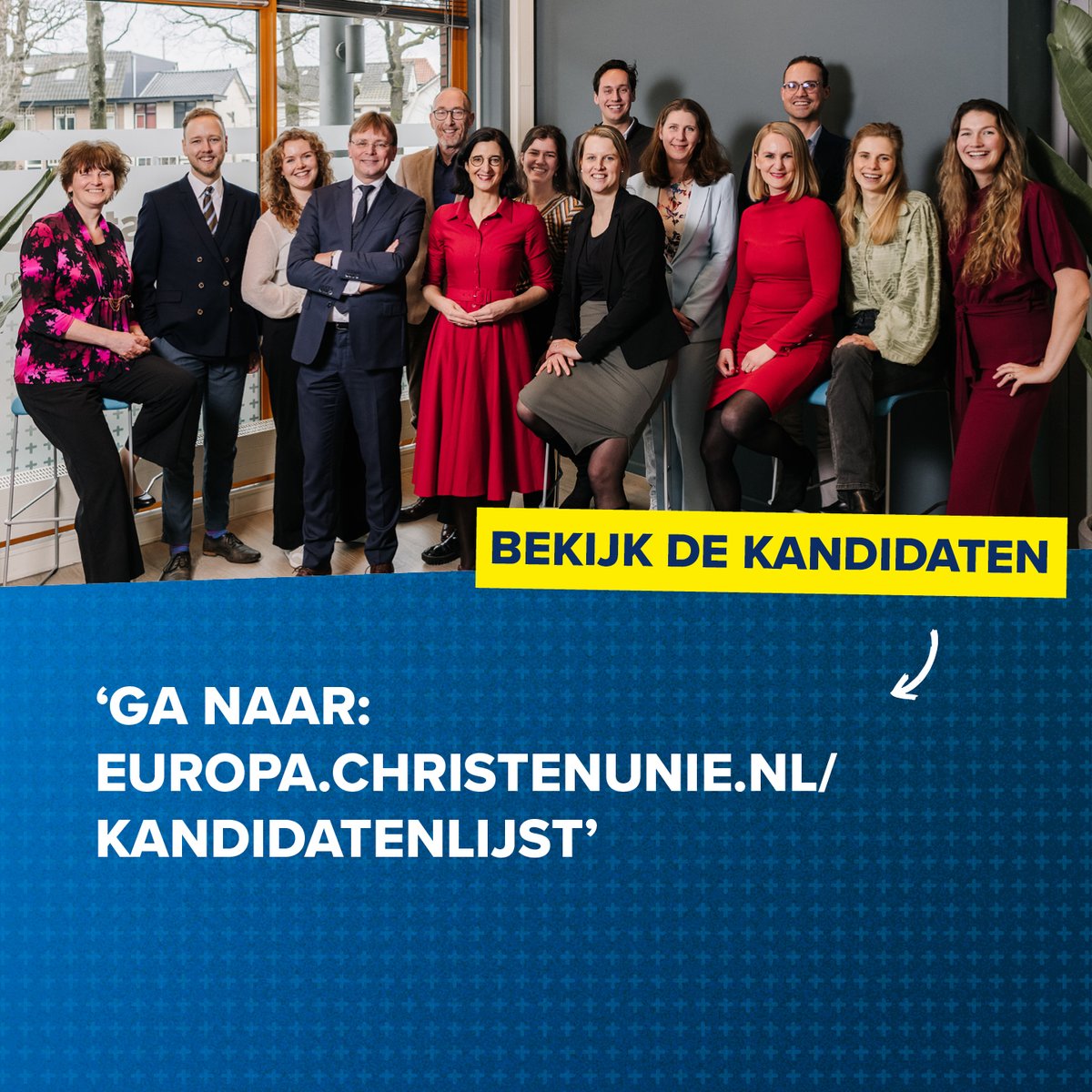 Jouw vrijheid, onze missie!

Nog één maandje en dan is het zover, dan mag je gaan stemmen! Wij en onze 19 kandidaten uit heel Nederland zijn volop bezig om voor de ChristenUnie campagne te voeren.

Bekijk de complete kandidatenlijst via europa.christenunie.nl/kandidatenlijst