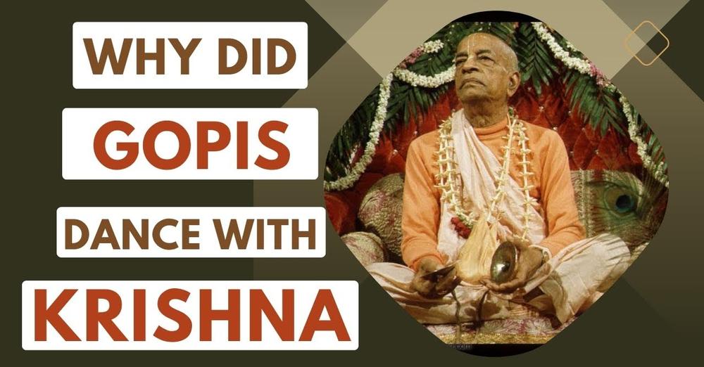 Why did the gopis dance with Krishna? | Srila Prabhupada Short Lectures ... youtu.be/D3tF7hS_wp8?si… via @YouTube