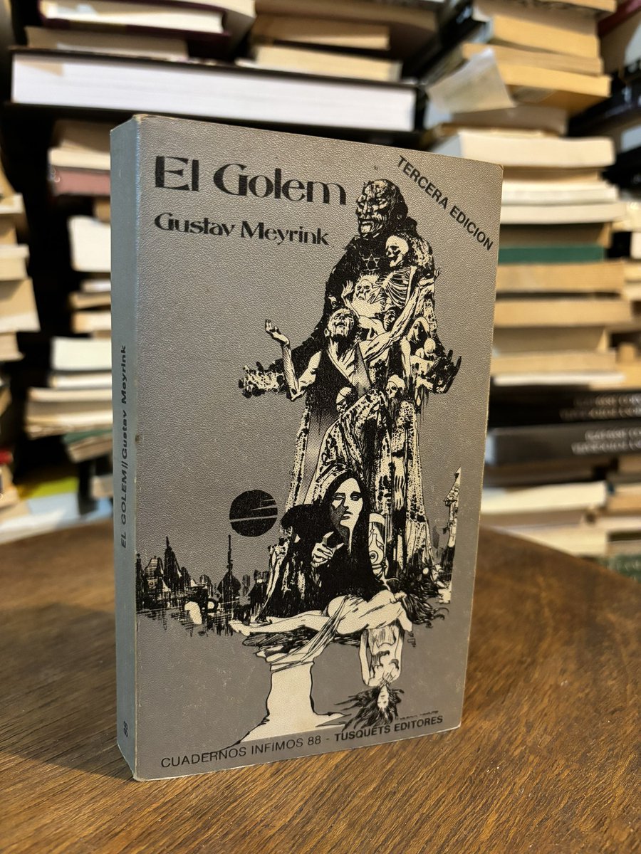 LibreriaCuarto's tweet photo. El Golem. Gustav Meyrink.
Cuadernos ínfimos.
$300
#elgolem #gustavmeyrink #terror #libros #libreríadecuarto https://t.co/2lV91jj3Xl